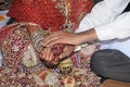 ????? ??? ritual during Sanatan Dharma in marriage occasion Royalty Free Stock Photo