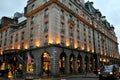 The Ritz London is a Grade II listed 5-star hotel located in Piccadilly in London, England. A symbol of high society and luxury Royalty Free Stock Photo