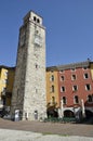 Riva del Garda Apponale tower Royalty Free Stock Photo