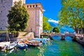 Riva del Garda old waterfront view