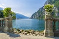 Riva del Garda, Trentino, Italy, by Garda lake Royalty Free Stock Photo