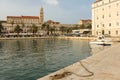 Riva promenade and Harbour. Split. Croatia