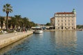Riva promenade. Seafront. Split. Croatia