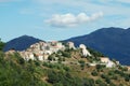 Riventosa village, Corsica Royalty Free Stock Photo