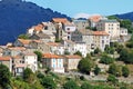 Riventosa village, Corsica Royalty Free Stock Photo