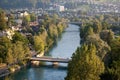 River Aar; Bern Royalty Free Stock Photo