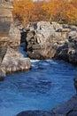 River in Abisko canyon Sweden Royalty Free Stock Photo