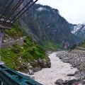 River Alaknanda at Govindghat, Uttarakhand, India