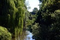 River Alte Jeetze in the Town Dannenberg, Lower Saxony Royalty Free Stock Photo