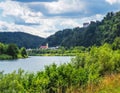 The river Altmuehl at Riedenburg Royalty Free Stock Photo