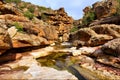 River among amazing rocks