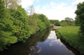 River ambling through the park