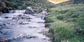 River in the Andes Mountain Valley Peru Royalty Free Stock Photo