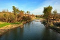 River in Arcadia, Greece Royalty Free Stock Photo