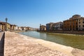 River Arno and Pisa cityscape - Tuscany Italy Royalty Free Stock Photo