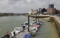 River Arun at Littlehampton. Sussex. England Royalty Free Stock Photo