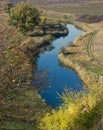 River in autumn