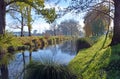 River Avon & Hagley Park in Winter, Christchurch Royalty Free Stock Photo