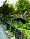 River in Balchik Palace gardens, Bulgaria