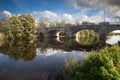 The River Bann Bridge, Portadown Royalty Free Stock Photo