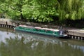 River barges on the River Trent