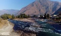 River beas in himachal, India Royalty Free Stock Photo