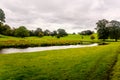 River Bela at Dallam Park, Milnthorpe, Cumbria, England Royalty Free Stock Photo