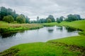River Bela at Dallam Park, Milnthorpe, Cumbria, England