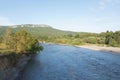 River Belaya White in Adygeya