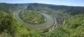 River bend of Moselle at Bremm