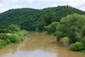 River Berounka near village Skryje