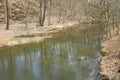 River Blanice in VlaÃÂ¡im Castle Park