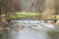 River Blanice in VlaÃÂ¡im Castle Park