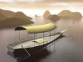 River boat - 3D render