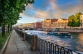 River boat trips on the Fontanka River