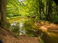 River bollin Royalty Free Stock Photo