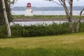 River Bourgeois Lighthouse in Nova Scotia