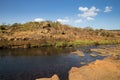 River at Bourke Luck Potholes, Blyde River Canyon, South Africa