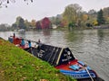 River Bunker barge on the river Thames