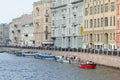 River buses at St. Petersburg