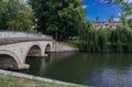 River Cam Cambridge England Royalty Free Stock Photo