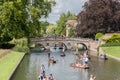 River Cam Cambridge England Royalty Free Stock Photo