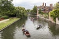 River Cam Cambridge England Royalty Free Stock Photo