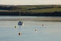 River Camel yacht Padstow, Cornwall