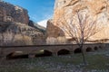 River canyon Mesa and jaraba monastery