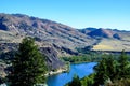 River canyon in Wyoming