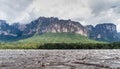 Tepui table mountain Auyan