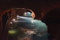 River Cave in Jenolan Caves Blue Mountains New South Wales Australia