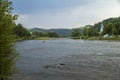 River in Cerveny Klastor and Stromowce Nizne