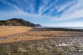 River Char at Charmouth Royalty Free Stock Photo